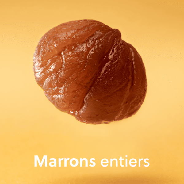 Ballotin 500g Marrons Glacés entiers sous alu